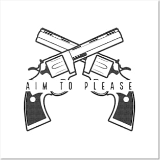 Aim To Please Posters and Art